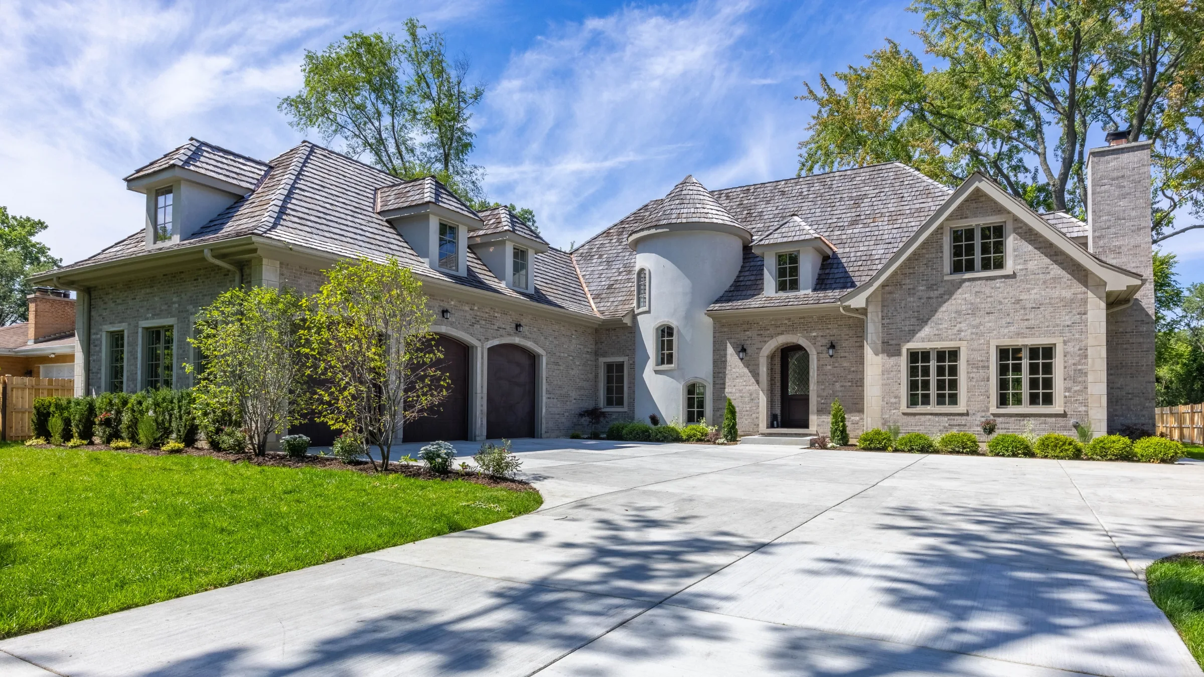 The house in daylight